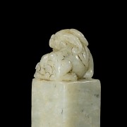 Shoushan ‘Foo Lion’ stone seal, Qing dynasty