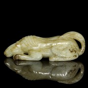 Jade figurine “Horse”, Qing dynasty