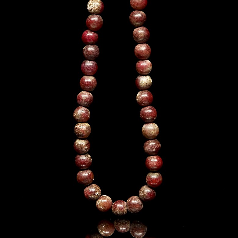 Necklace of 108 jade beads, Ming dynasty - 4