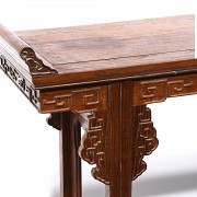 A Chinese wood altar table, 20th century