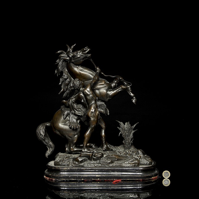 Modelo de caballo de Marly según Guillaume Coustou - 6