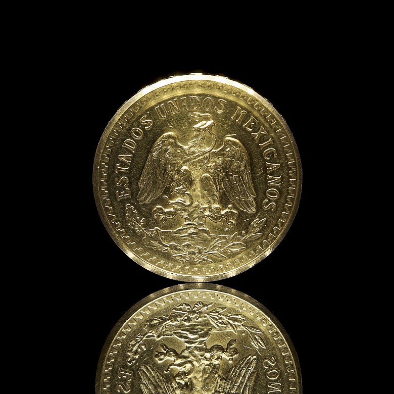 Gold coin ‘50 Mexican Pesos’ (1821-1923)