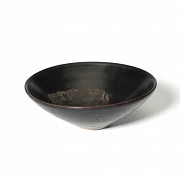 Black-glazed pottery bowl, Song dynasty