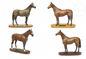 Four horses England Beswick Porcelain