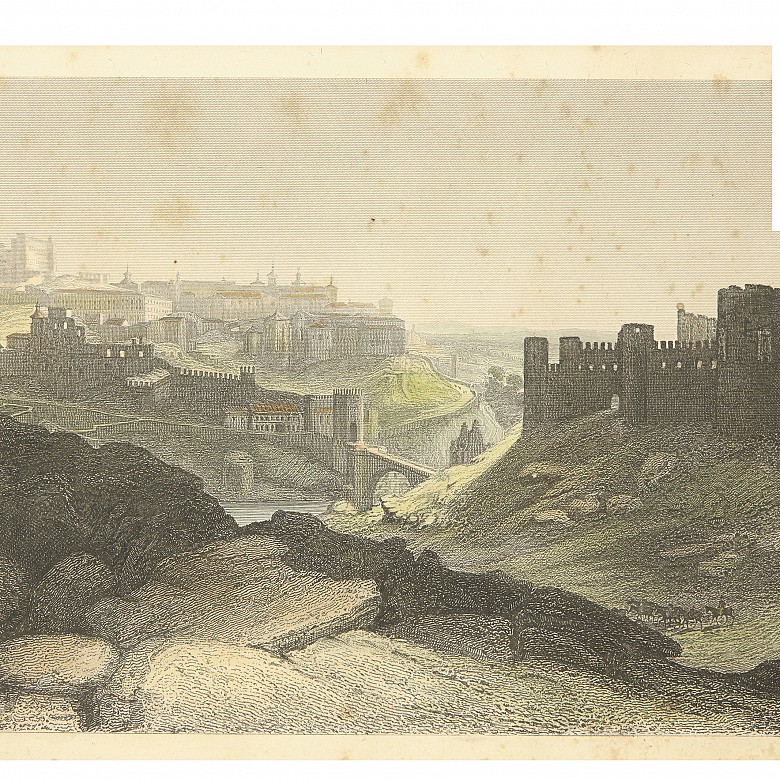 Views of Toledo, 19th century