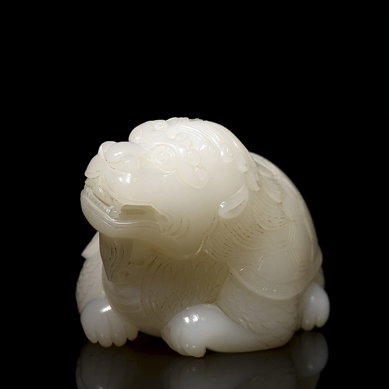 White jade figure 