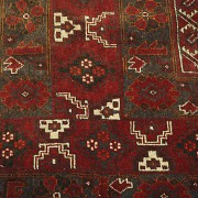 Small Persian woollen carpet, 20th century