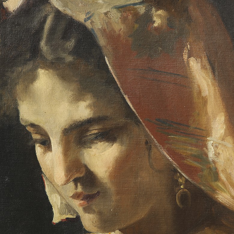 Valencian School (20th century) ‘Head of a woman’