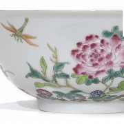 Porcelain enameled bowl, 20th century