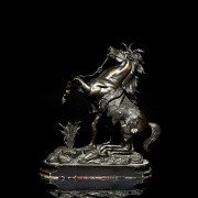 Model of Marly's horse according to Guillaume Coustou