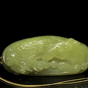 Colgante de jade amarillo 