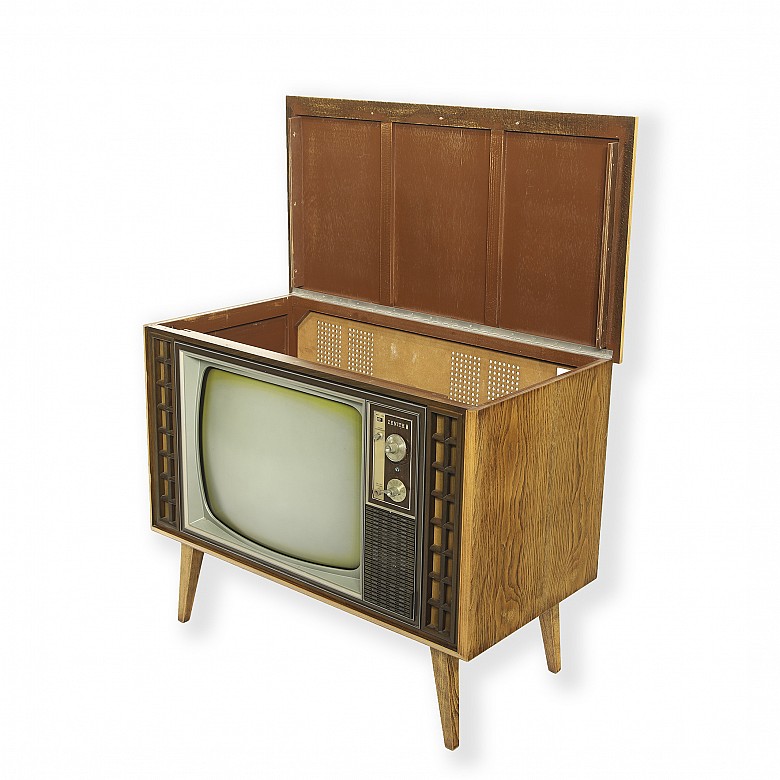 Mueble bar televisor, s.XX - 6