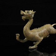 Bronze figurine ‘Dragon’, Qing dynasty