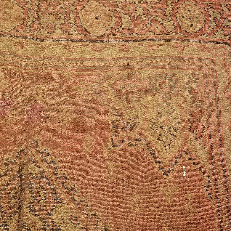 Large antique Persian Bakshaish rug, 16th-18th century.