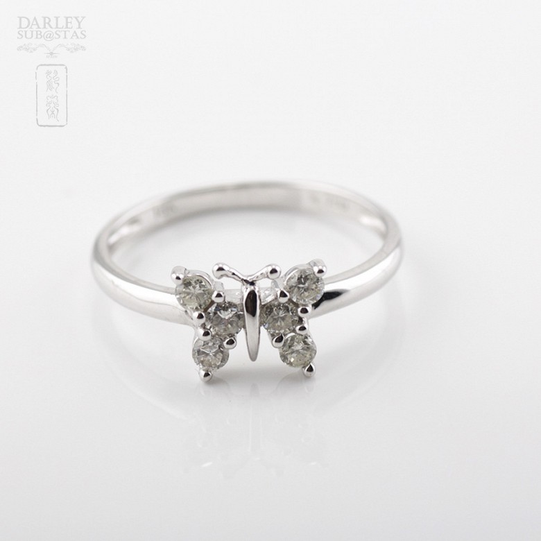 Butterfly design ring.