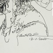 Eustaquio Segrelles del Pilar (1936) Colección de diez dibujos, 1999 - 2000