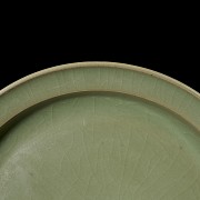 Celadon-glazed ware dish, Song dynasty