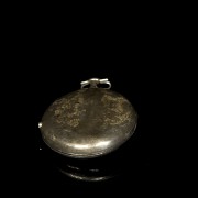 ‘Eardley Norton’ pocket watch with wooden stand, 19th century