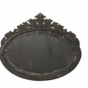 Venetian oval mirror, 19th-20th century