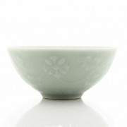 Incised celadon bowl, China, 19th century.