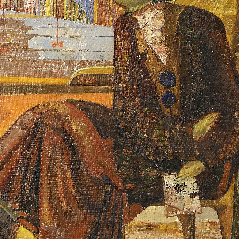 Elena Rudoplavova (20th century) “In the Artist's Studio”, 1993