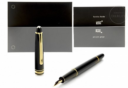 Pluma estilográfica Montblanc Meisterstück, s.XX