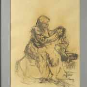 Sainz ‘Woman with child’, 20th century