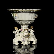 Von Schierholz ‘Fruit bowl with cherubs’, 20th century - 1