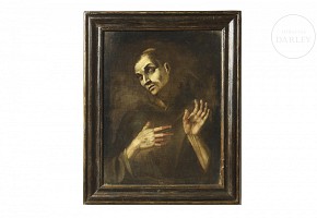 Anonymous “Saint with stigmata”, 18th century