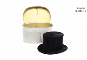 Silk top hat, Spain, 1925