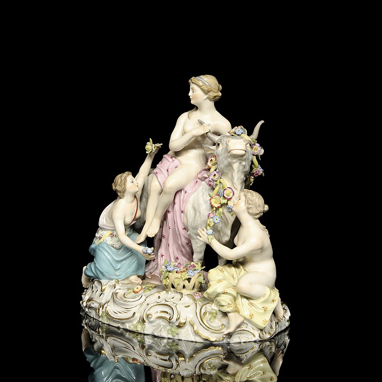 Dresden Porcelain ‘The Rape of Europa’, 20th century - 1