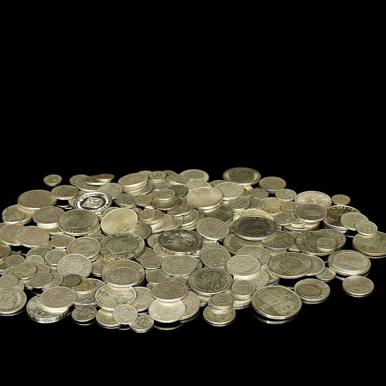 Silver coin collection