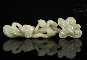 Small jade ruyi sceptre ‘Lingzhi’, Qing dynasty