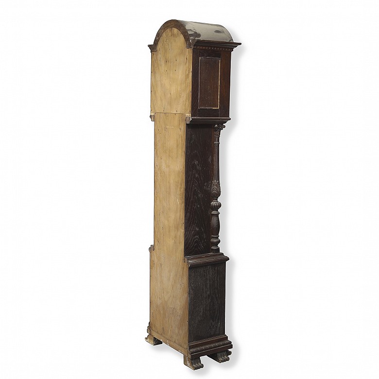 English style tall case clock, 20th century