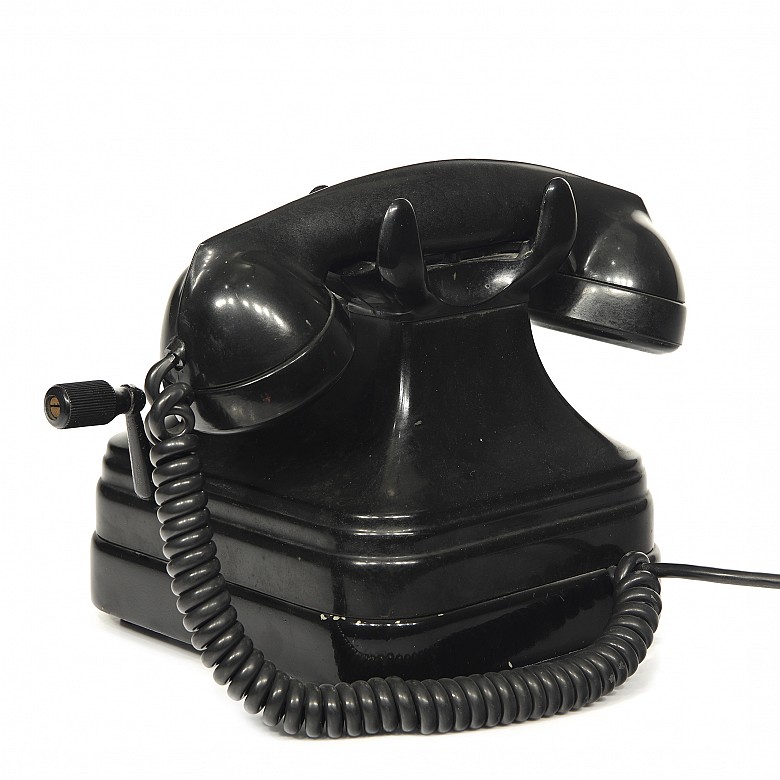 Teléfono vintage de baquelita, s.XX
