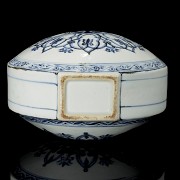 Blue and white porcelain ‘Binahu’ vase, with Ming mark