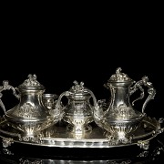 Spanish silver tea and coffee set, 20th century