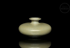 Small glazed ceramic water vase, Song style