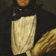 19th century Spanish School ‘Portrait of a gentleman’