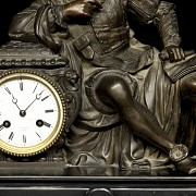 Table clock ‘Reclining Gentleman’, 19th-20th century