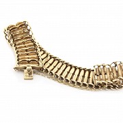 18k yellow gold bracelet.