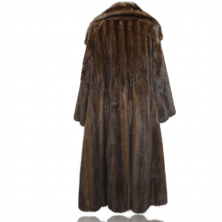 Mink fur coat