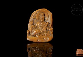 Stone seal ‘Guanyin’, 20th century