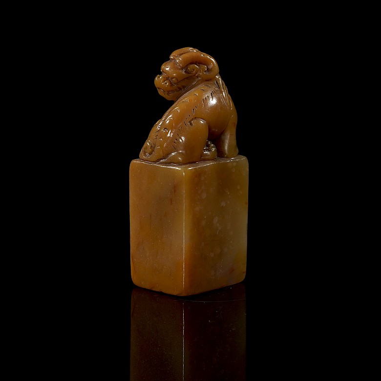 Shoushan ‘Beast’ stone seal, 20th century