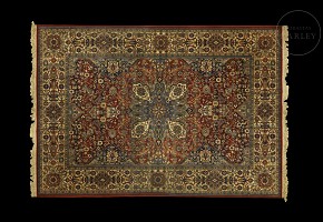 Persian style wool rug, 20th century