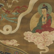 Chinese painting “Shakyamuni”, Qing dynasty