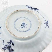 Couple XVII century Chinese plates, kangxi. - 5