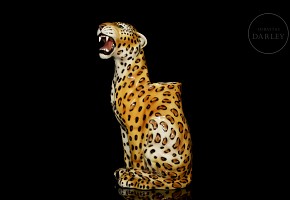 Ceramic umbrella stand ‘Leopard’, 20th century