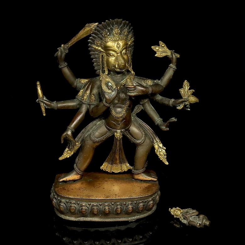 Bronze figure 