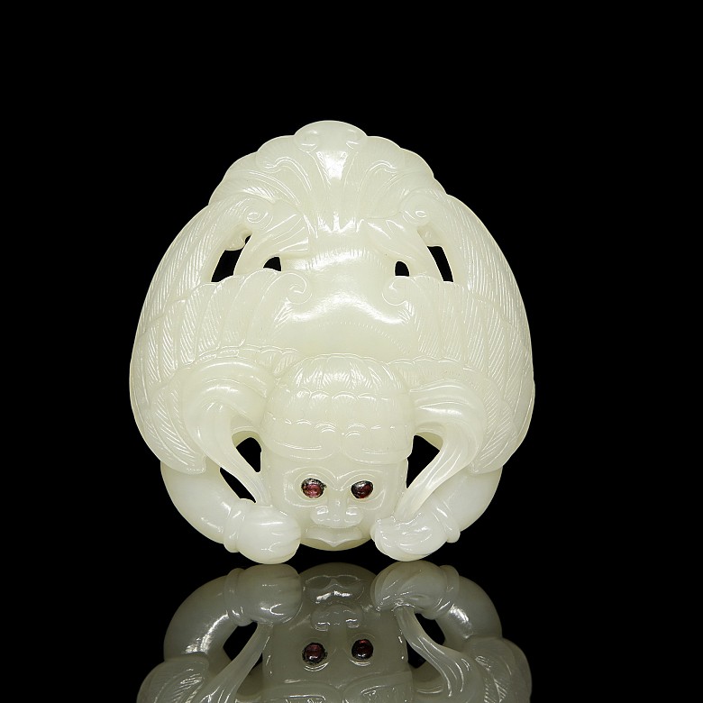 Jade figurine “Mythological beast”, Qing dynasty